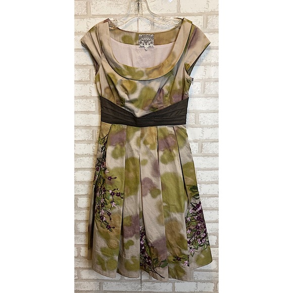 Floreat Anthropologie Travessia Dress Size 0 - Picture 2 of 5